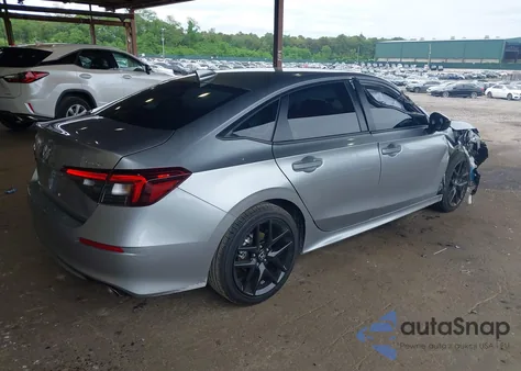 2025 Honda Civic Sport из США, поврежденный, VIN 2HGFE2F51SH595578
